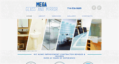 Desktop Screenshot of megaglassandmirror.com